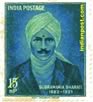 S BHARATI (POET) 0429 Indian Post