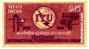 I. T. U. EMBLEM AND SYMBOLS 0500 Indian Post