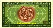 TIGER AND GLOBE 0603 Indian Post