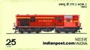 DIESEL LOCOMOTIVE 0806 Indian Post