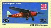 DE HAVILLAND PUSS MOTH 0942 Indian Post