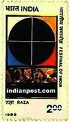 BINDU BY RAZA 1050 Indian Post