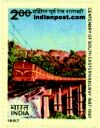 STEAM LOCOMOTIVE 1900 1239 Indian Post