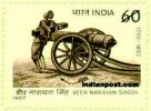 EXECUTION OF VEER NARAYAN SINGH 1278 Indian Post