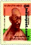 125 YEARS OF MAHATMA GANDHI (SE-TENANT) 1596 Indian Post