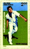 CRICKET - INDIA - VINOO MANKAD 1655 Indian Post