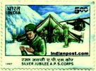 SILVER JUBILEE A. P. S. CORPS 1697 Indian Post